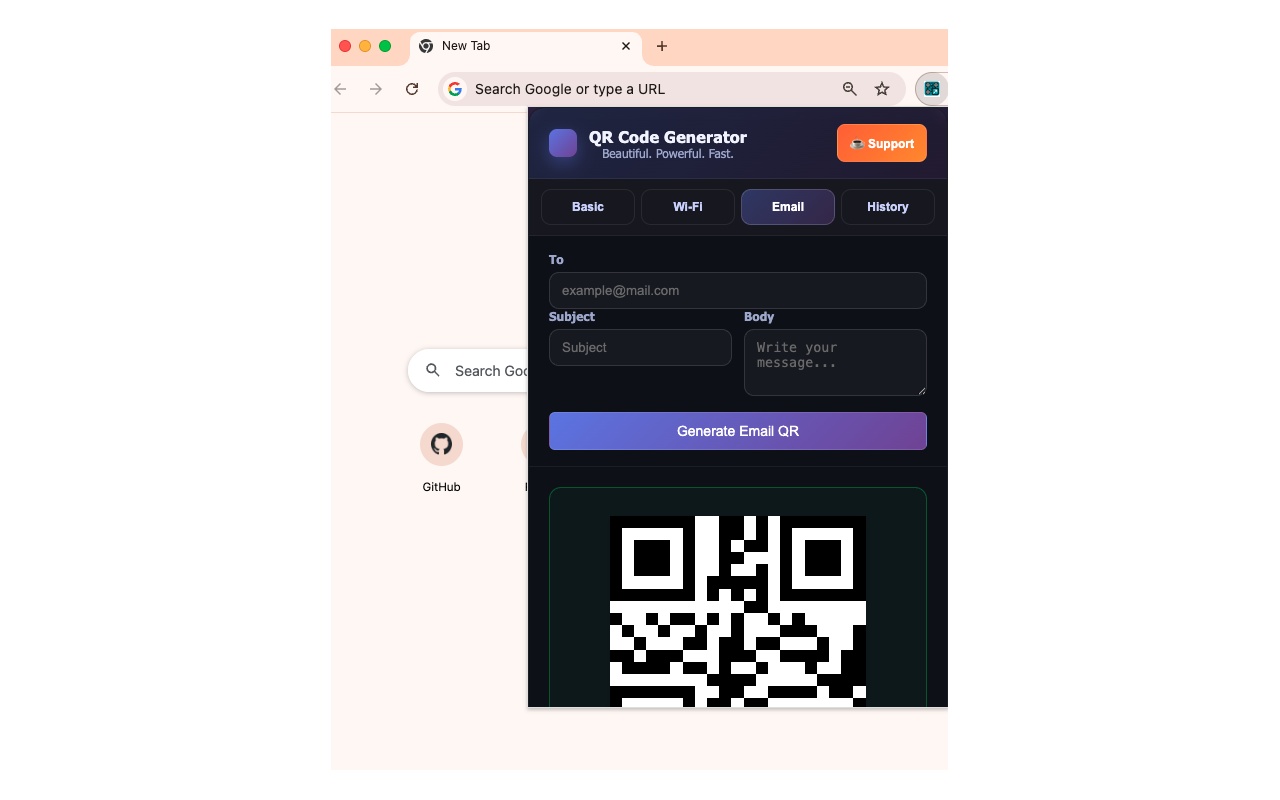 Email QR